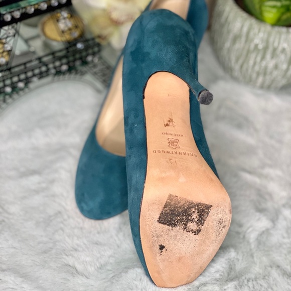 BRIAN ATWOOD SUEDE PLATFORM PUMPS - Picture 5 of 6